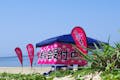 鳥取県の白兎海岸でビーチテニスを楽しむ、約1時間10分のプランです。ご家族やお友だちと一緒にどうぞ！
