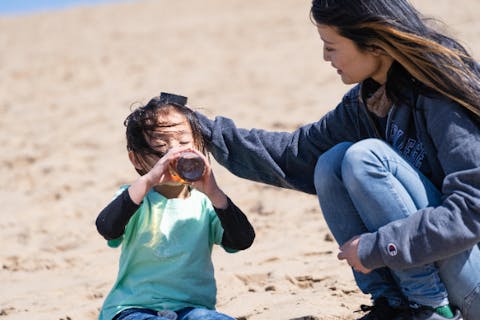 【砂丘満喫・楽々プラン】30年以上の実績が誇る安心感！砂丘パラグライダー