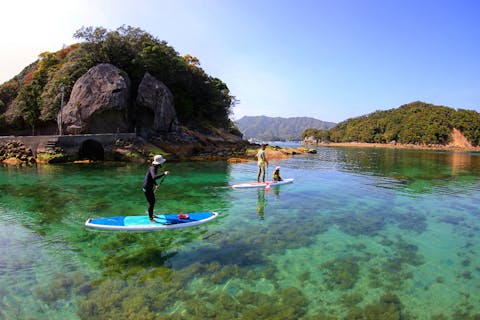 【徳島県海部郡・SUP】のんびりと海のお散歩。SUPクルーズベーシックプラン
