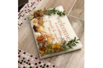 大阪市 キャンドルウェルカムボード 150分 アソビュー