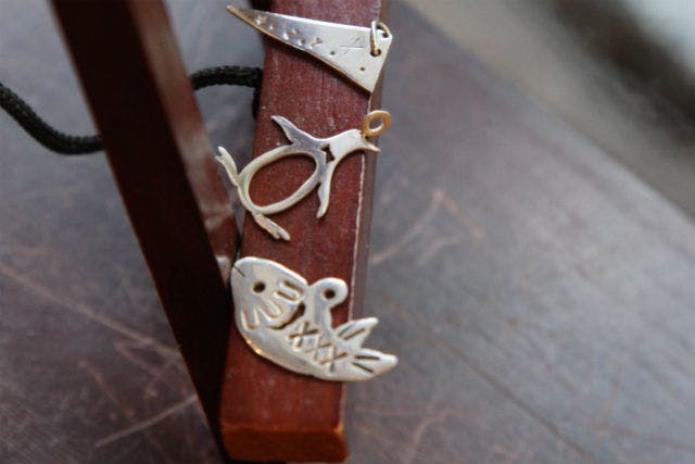 天神・彫金】シルバーペンダント手作り体験☆創る＋使う＝こだわり