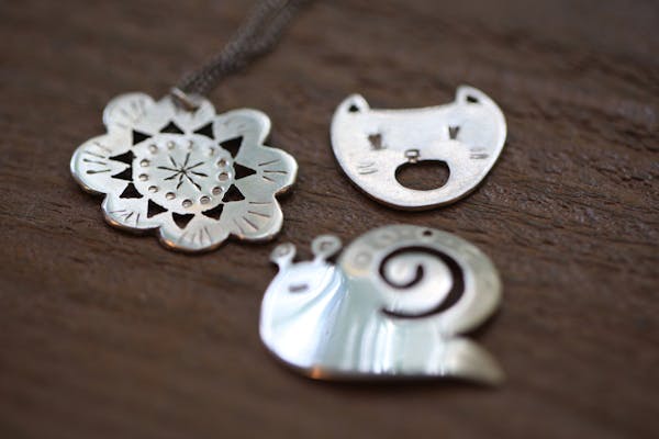 青山・彫金】シルバーリング・ペンダント手作り体験☆創る＋使う