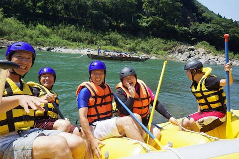 球磨川ファミリーラフティングツアー