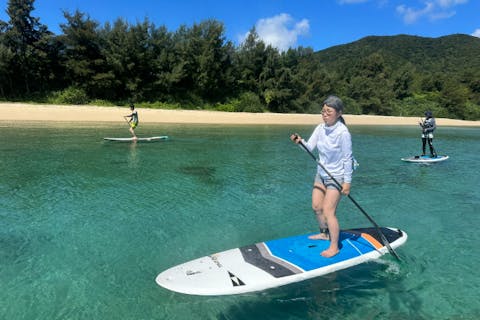 【奄美大島・SUP】サップスクールパイオニアKazboでサップをしっかり学び楽しみましょう！口コミで無料GoPro撮影サービスあり