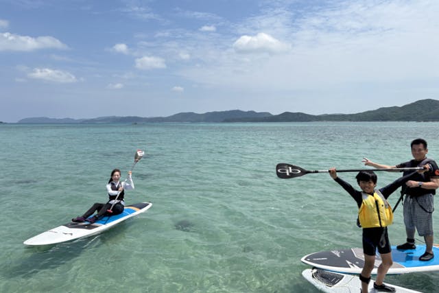 【奄美大島・SUP】サップスクールパイオニアKazboでサップをしっかり学び楽しみましょう！GoPro撮影サービスあり