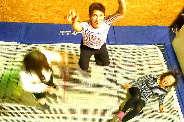 福岡・久留米・トランポリン】全館貸切プラン（トランポリン