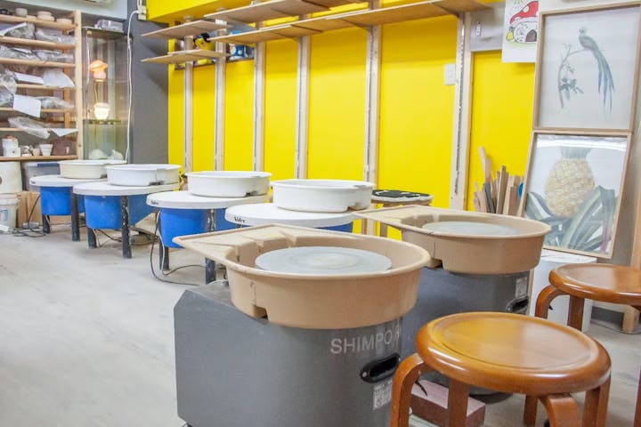 陶芸 gallery cafe 私游