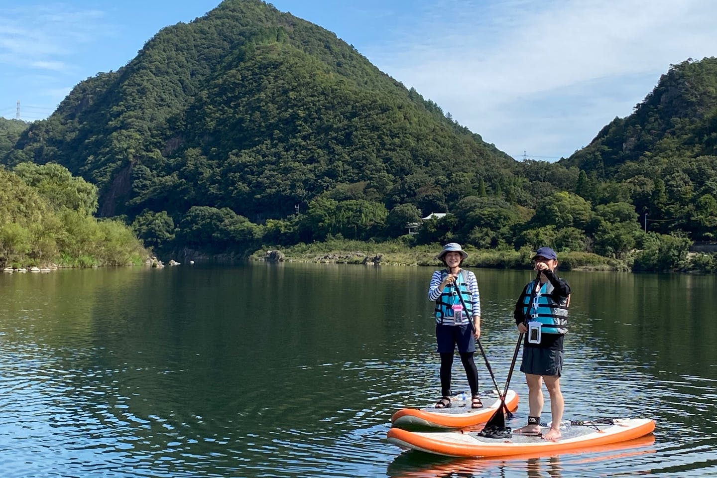 【愛知・犬山・SUP】半日体験は初心者のおためしにも最適！木曽川で水上散歩してみよう