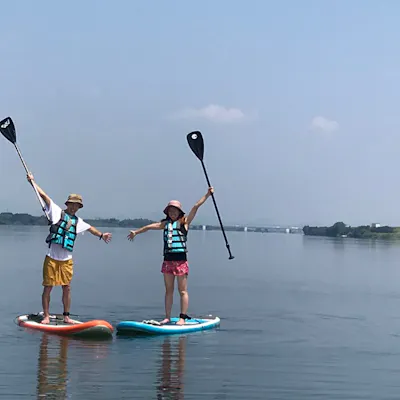愛知・祖父江・SUP】半日SUP体験!木曽川でスタンドアップパドルに挑戦 愛知・祖父江・SUP】半日SUP体験!木曽川でスタンドアップパドルに挑戦
