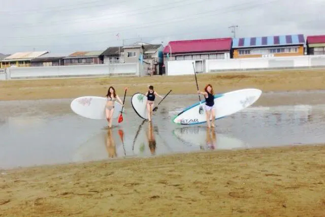 兵庫県 姫路白浜海水浴場 Sup しっかりと遊んでマスターできる 1日体験コース アソビュー