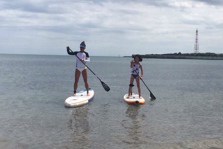 兵庫県 姫路白浜海水浴場 Sup しっかりと遊んでマスターできる 1日体験コース アソビュー