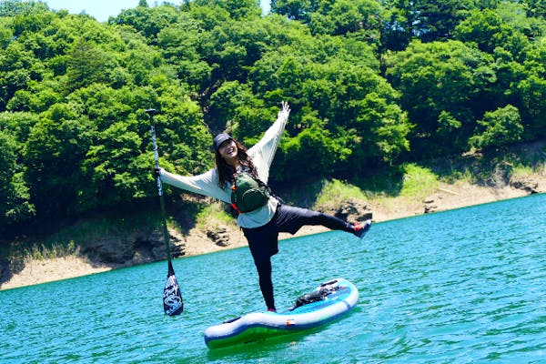 【群馬・みなかみ・SUP】赤谷湖でSUPを始めよう！2時間のお気軽