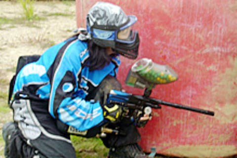 【京都・亀岡市・ペイントボール】すっきりストレス解消！撃ちまくれる400発コース！