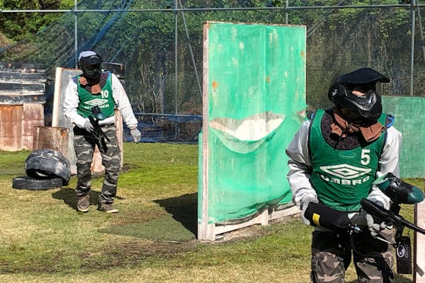 京都・亀岡市・ペイントボール】すっきりストレス解消！撃ちまくれる