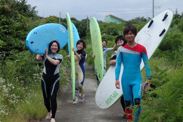 【千葉県・サーフィン体験】波と仲良しに！基礎が身につくサーフィン初心者スクール