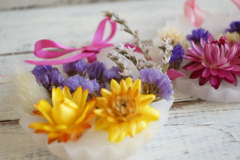 【埼玉・川越・キャンドル作り】火を灯さずに香るキャンドル♪アロマワックスサシェをつくろう！