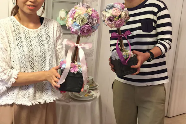 東京・日本橋・アーティフィシャルフラワー】お花で作ったお洒落な木