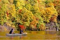 ぜひ、秋に訪れたい定山渓豊平川カヌーコース！圧巻の紅葉をご覧ください。