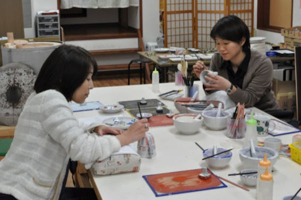 絵付け体験・石川】加賀ICから14分！九谷焼を自分柄に彩ろう！山代温泉