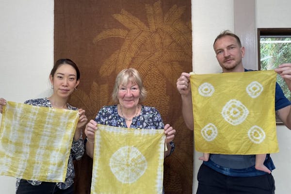 鹿児島市】草木染めハンカチ体験（入園券付き）｜アソビュー！