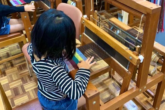 【鹿児島市】お子様向け機織り体験（入園券付き）