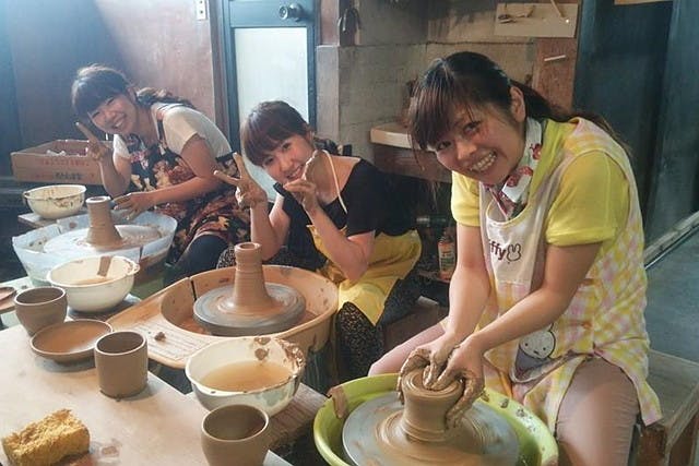 島根県松江市にあるいまみや工房で、陶芸を体験しませんか。