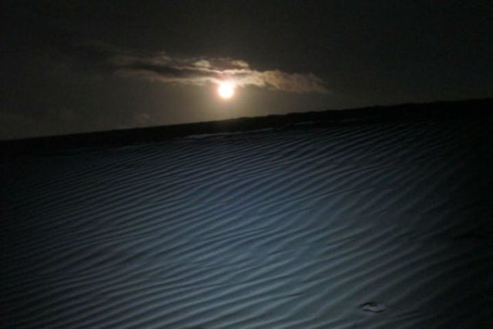 鳥取県 ガイドツアー 神秘的な鳥取砂丘へ 夜の砂丘 ミステリーナイトウォーク アソビュー