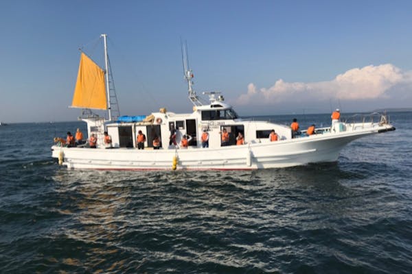 愛知・南知多町・船釣り】魚の宝庫で船釣りを体験！体験後は船上でBBQ