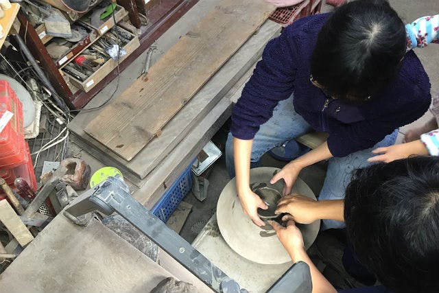 【岡山・陶芸体験・手びねり】備前焼作家が教える陶芸体験！初めてでも本格的な指導が受けられます
