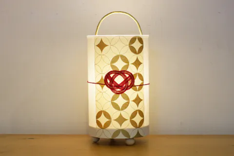 【東京・世田谷区・ランプシェード手作り体験】＜お二人コース＞結婚1周年の紙婚式・出産や引越しお祝いにプレゼントも！ 和紙ランタン 〜結美(むすび)〜 ＜奥沢駅より徒歩約3分＞体験時間：110分