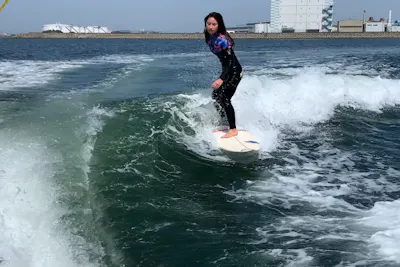 大阪・岸和田・ウェイクサーフィン】女性限定！手ぶらでOK！オール