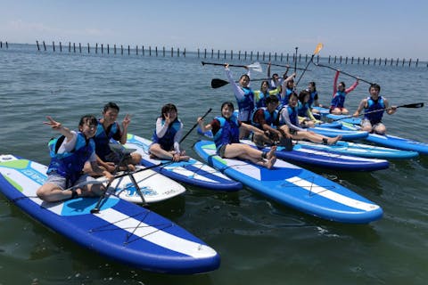 【愛知・知多半島・SUP】誰でも気軽に水上散歩。のんびり楽しむSUP体験