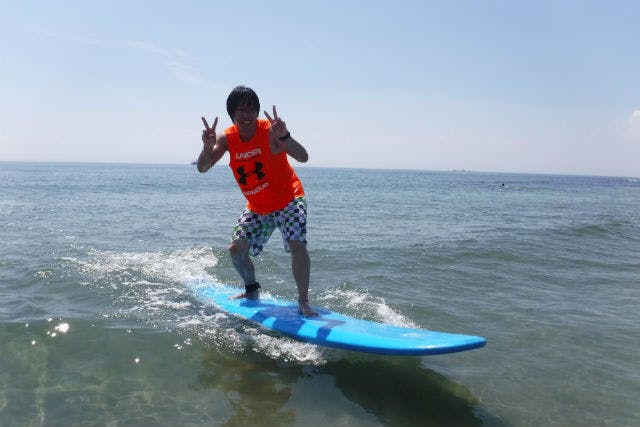 【愛知・知多半島・サーフィン体験】波乗りの世界をのぞき見しよう！サーフィン体験