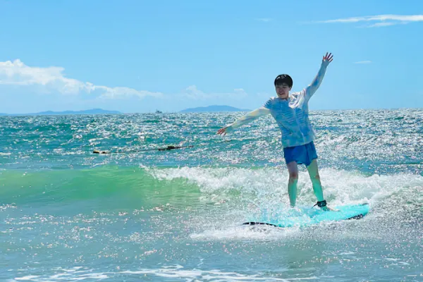 愛知・知多半島・サーフィン体験】波乗りの世界をのぞき見しよう 