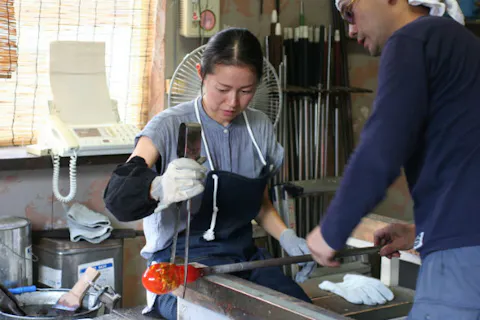 山梨 吹きガラス体験 工房一覧 比較 予約 アソビュー