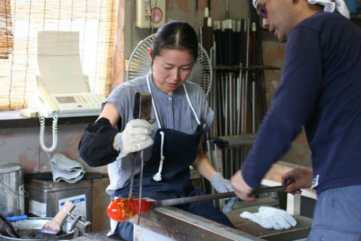 あしたば硝子工房