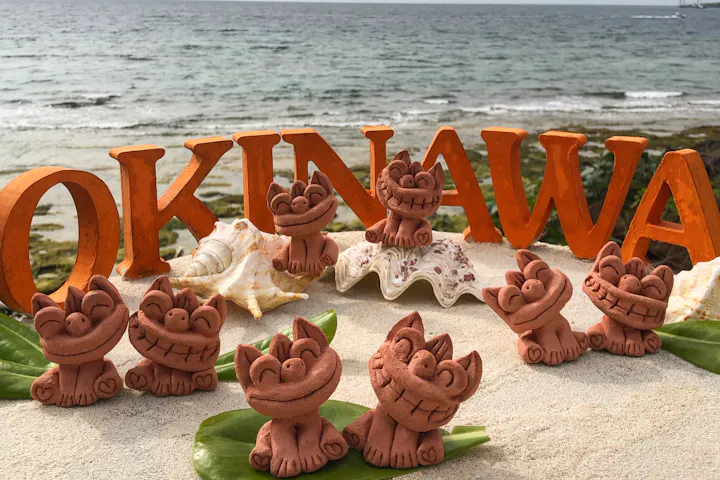 沖縄 シーサー作り シーサーは顔が命 オリジナルのシーサー作り アソビュー