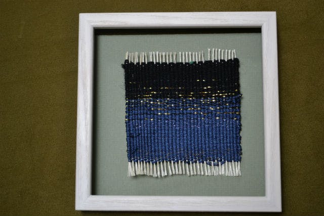 【京都・機織り体験】小さなコースターに自分らしさを表現！お手軽な西陣織り体験
