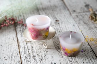 バレンタイン限定！＞【福岡・天神・キャンドルづくり】香り付きアロマ