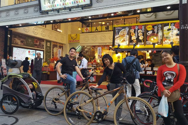 横浜・サイクリングツアー】自転車からの視点・速度で横浜を見てみよう 