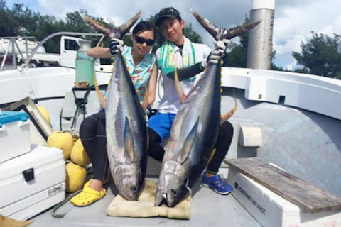 【宮古島｜マグロ釣りの栄真丸】手ぶらで夢の大物マグロ釣り！初めてでも優しい船長がサポートするから安心！乗合コース