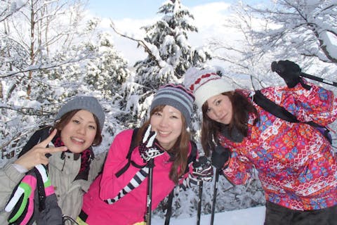 【滋賀・マキノ高原・スノーシュー】銀世界を楽しもう！スノーシューツアー