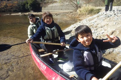 岡山・新見市・カヌー】3歳からOK！最大4名様まで乗れる