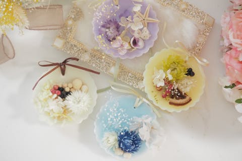 【東京・品川・キャンドル作り】飾って楽しみ、香りに癒される！アロマサシェプラン（2個）