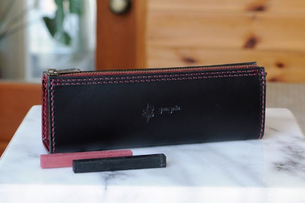 TBGCペイズリー (A)ペンケース レザークラフト TBGCペイズリー (A)ペンケース レザークラフト TBGCペイズリー (A)ペン