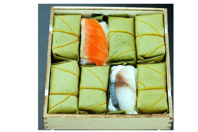 奈良 天理市 料理体験 奈良の郷土料理 柿の葉ずしで食育を 鯖 鮭 8個入りプラン アソビュー