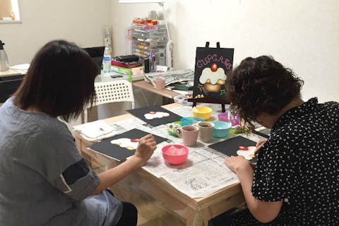 【大阪・堺・チョークアート】オーストラリア発祥のアートを、堺のアトリエで体験！