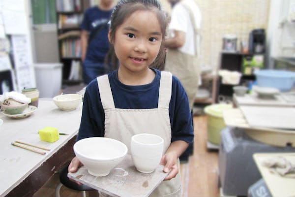 神奈川・横浜・陶芸】お子さま専用の創作時間！キッズ陶芸体験（電動