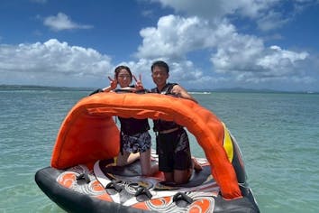 スポーツ マリンスポーツ 沖縄・ マリンスポーツ】フライボード、ウェイク、水上バイク、遊具4種