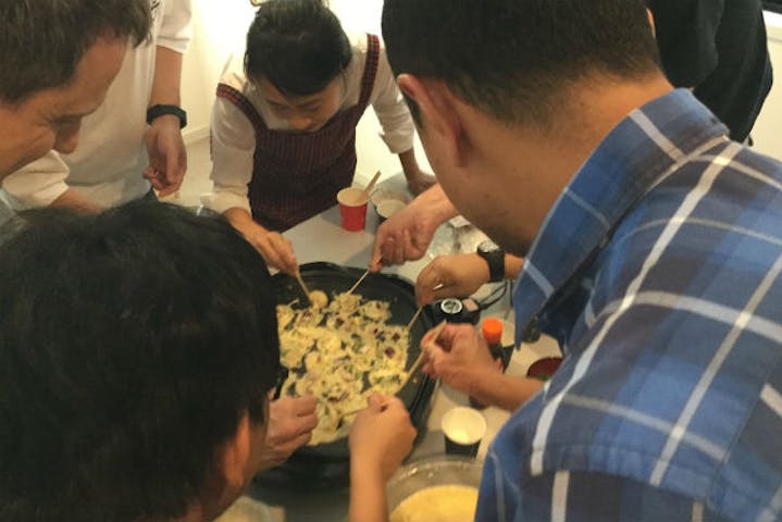 福岡 中央区 料理体験 できたて アツアツを食べよう たこ焼き作り アソビュー